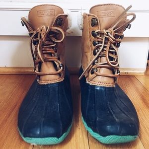 Sperry Top-Sider x JCrew Duck Boots Size 7